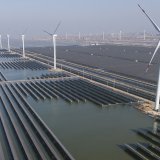 La Chine a investi plus de 50 milliards de dollars dans le domaine des énergies renouvelables de 2011 à 2022 (archives). KEYSTONE/AP/NG HAN GUAN